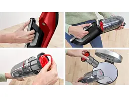 Вертикальний + ручний пилосос (2 в 1) Bosch Flexxo Gen2 BBH 3ZOO28 - мініатюра 4
