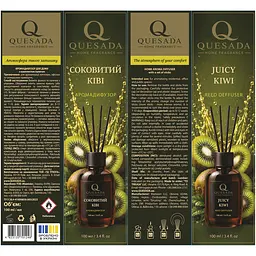 Аромадифузор Quesada Соковитий Ківі 100 мл - мініатюра 3