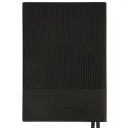 Щоденник-діловий записник А5 Leo Planner Velvet 2026 м'який чорний 368 сторінок (252638)