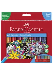 Набір олівців 60 кол. FABER CASTELL (111260) - мініатюра 1