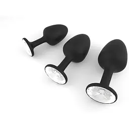 Анальна пробка Dorcel Geisha Plug Diamond XL з кулькою всередині - мініатюра 2