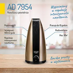 Зволожувач повітря Adler AD 7954 - мініатюра 5
