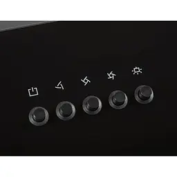 Витяжка похила Ventolux Modena 60 BK (950) PB - мініатюра 3