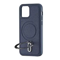 Чохол Jinduka Leather Ringo iPhone 12 Pro Blue - мініатюра 4