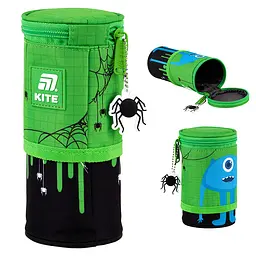 Пенал Kite Funny Monster зелений (K25-684-2) - мініатюра 2