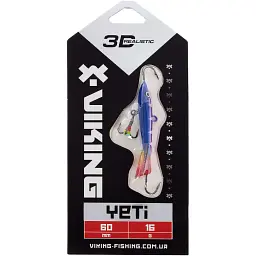 Балансир Viking Fishing Yeti Ice Jig 60mm 16.0g #9 Strange Perch - мініатюра 2