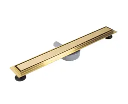 Трап для душу Rea Neox 60 Pro brushed gold 2в1 REA-G2701 - мініатюра 3