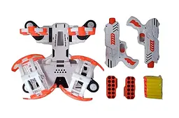 Повітряний дитячий космічний тир та два бластери Space Wars В3229, короб. 70х58см - мініатюра 2