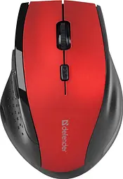 Мишка Defender Accura MM-365, бездротова, 6 кн. до 1600 dpi, червона (52367)