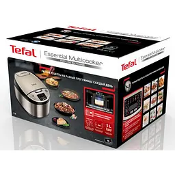 Мультиварка Tefal Essential 750 Вт сіра (RK321A34) - мініатюра 3