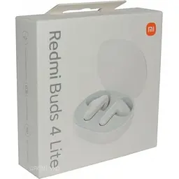 Бездротові навушники Xiaomi Redmi Buds 4 Lite білі (BHR6919GL, BHR7217GL) - мініатюра 2