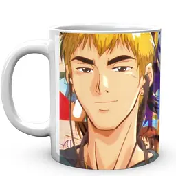 Кухоль GeekLand Great Teacher Onizuka Крутий вчитель Онідзука face in front TO 02.462 330 мл білий - мініатюра 3