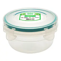 Харчовий контейнер Irak Plastik Fresh круглий 0,25 л прозорий (5217) - мініатюра 2