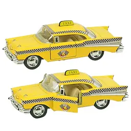 Автомодель "Chevtolet Taxi 1957" KT5360W масштаб 1:38 - мініатюра 2