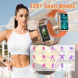 Смарт-годинник 1.47″ з пульсометром SpO2 та 128+ спортрежимами - мініатюра 4