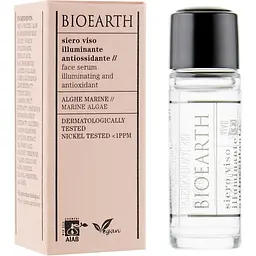 Антивікова освітлювальна сироватка для обличчя Bioearth Brightening & Antioxidant Serum 5 мл