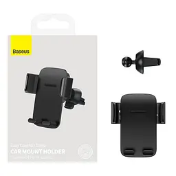 Автомобільний тримач холдер Baseus Easy Control Pro Clamp Car Mount Holder Air Outlet Version SUYK0101 - мініатюра 3