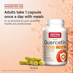Кверцетин Jarrow Formulas Quercetin 500 мг 30 капсул - мініатюра 5