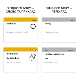 Картки для вивчення німецької мови. Німецька В1.1 (500). Середній рівень - English Student - мініатюра 2