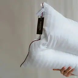 Набір MirSon вовна №9556 Royal Pearl Hand Made Wool зима ковдра 200х220 см + 2 подушки білий (2200010806304) - мініатюра 12