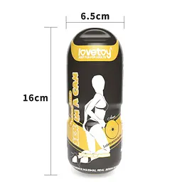 Мастурбатор анус Sex In A Can тілесний - мініатюра 3