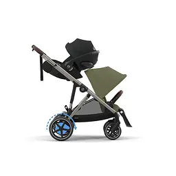 Коляска eGazelle S TPE Moss Green khaki - мініатюра 5