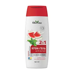 Гель для душу Acme Color EkoLine Кавун освіжувальний 2 в 1 250 мл (4823115503527)