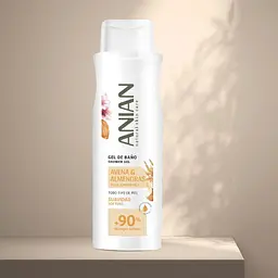 Гель для душу Anian Oatmeal & Almond 750 мл - мініатюра 3