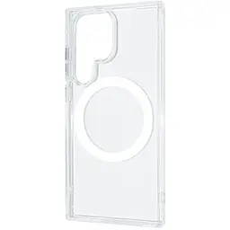Чохол WAVE Clear Case (PC+TPU) with Magnetic Ring Samsung Galaxy S25 Ultra