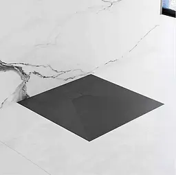 Душовий піддон Rea Magnum 90x90 black REA-K3334, Чорний матовий - мініатюра 2