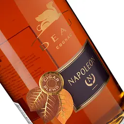 Коньяк Deau Cognac Napoleon Cigar Blend 40% 0.7 л у подарунковій упаковці - мініатюра 6