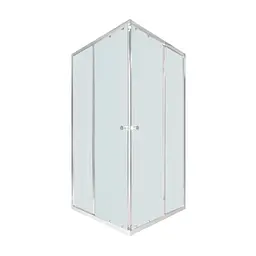Душова кабіна Qtap Pisces CRM109-11SP5 90-105x90-105 см, скло Pear 5 мм без піддону