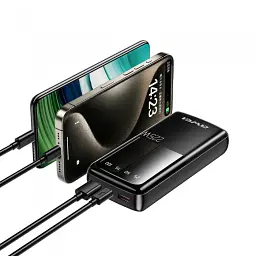 Power Bank Awei P13K 20000mAh PD 20W + QC22.5W Black UA - мініатюра 4