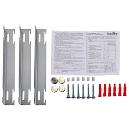 Радіатор сталевий панельний Kalite 22 низ/справа 500x3000 (без INNER) 000016825, Білий - мініатюра 2