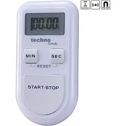 Таймер кухонний Technoline KT100 Magnetic White (KT100) - мініатюра 2