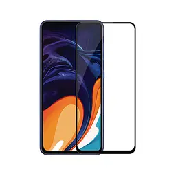 Скло захисне PowerPlant Full screen Samsung Galaxy A80, Black (GL607082) - мініатюра 1