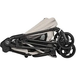 Візок Cybex Melio Carbon Dune Grey з бампером (526000797) - мініатюра 7
