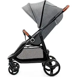 Прогулянкова коляска Kinderkraft Grande Plus Grey (KSGRAN00GRY0000) - мініатюра 2