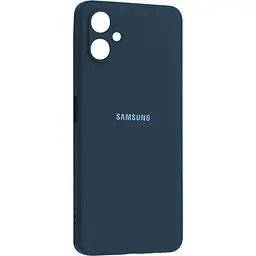 Чохол DK Full Silicone Cover для Samsung Galaxy A06/A065 Navy Blue [119486] - мініатюра 1