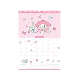 Календар Kite планер настінний Hello Kitty 2026 рік (HK26-440) - мініатюра 6
