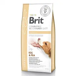 Дієтичний сухий корм Brit GF VetDiet Dog Hepatic для собак, при хворобі печінки з яйцем, горохом, бататом та гречкою 12 кг (арт.170946/528158)