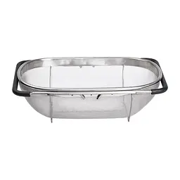 Друшляк-сито на раковину для миття продуктів 36*25*10.5 см Zhongjing HP-19-18-L - мініатюра 22