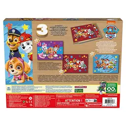 Пазл Paw Patrol дерев'яний 3 в 1 (SM98297/6066794) - мініатюра 4
