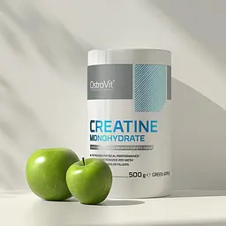 Креатин Creatine Monohydrate, 500 грам Зелене яблуко OstroVit fit0016241
