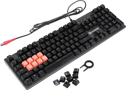Клавіатура Bloody A4Tech B760 Green Switch RGB USB Grey (B760 (Grey) Green Sw) - мініатюра 4