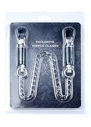 Затискачі для сосків Fetish B - Series Exclusive Nipple Clamps No.12, 43.5 см (сріблястий) - мініатюра 4