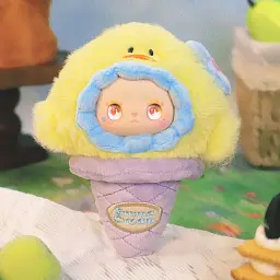 Колекційна м'яка іграшка з кільцем POP TOP Lucky Emma серії "Scoop Ice Cream" - МОРОЗИВКО (у дисп., - мініатюра 3