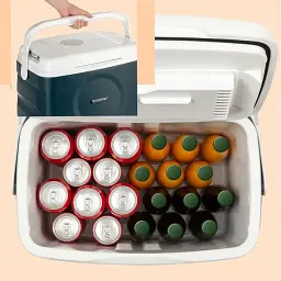 Електричний холодильник Klarstein BeerBelly 21L (10035547) з функцією підігрівання 12 в/220 - мініатюра 5