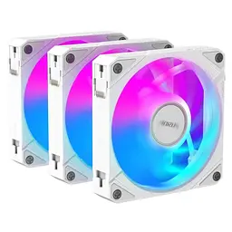 Вентилятор Gigabyte Aorus EZ Chain Fan 120 Ice 3-Pack Білий (GP-ECFAN1203 ICE)