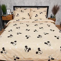 Комплект постільної білизни Moon&Star Бязь Gold Люкс Mickey Mouse двоспальний 175х210 наволочки 4х50х70 - мініатюра 4